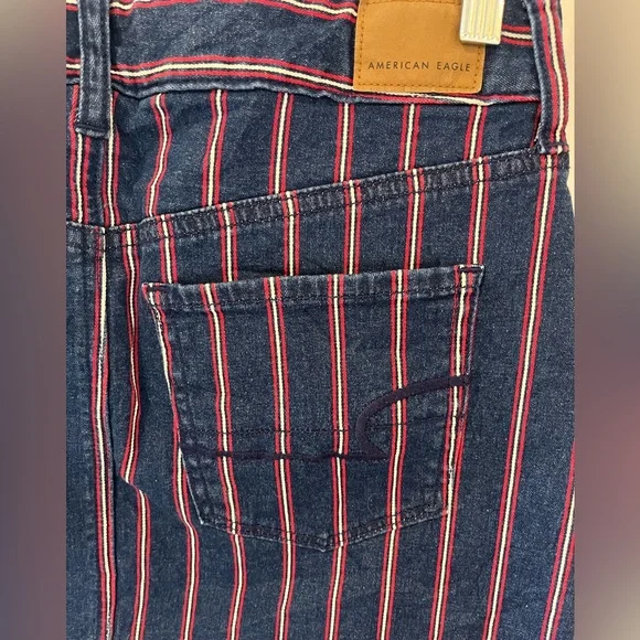 American Eagle Super Stretch Hi-Rise Mini Size 8 - Picture 6 of 6
